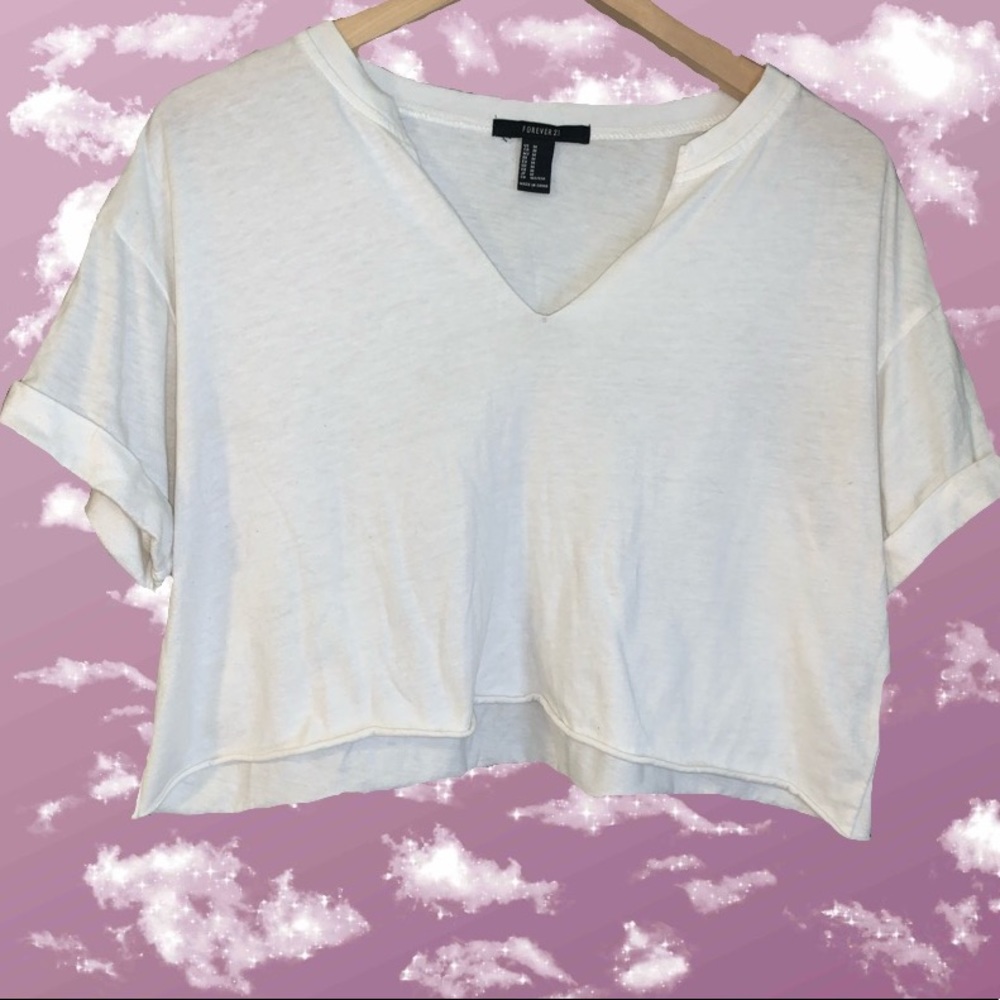 Oversized Crop Top
